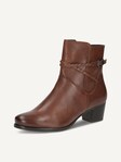 Not selected, Caprice, Bootie - brown COGNAC NAPPA
