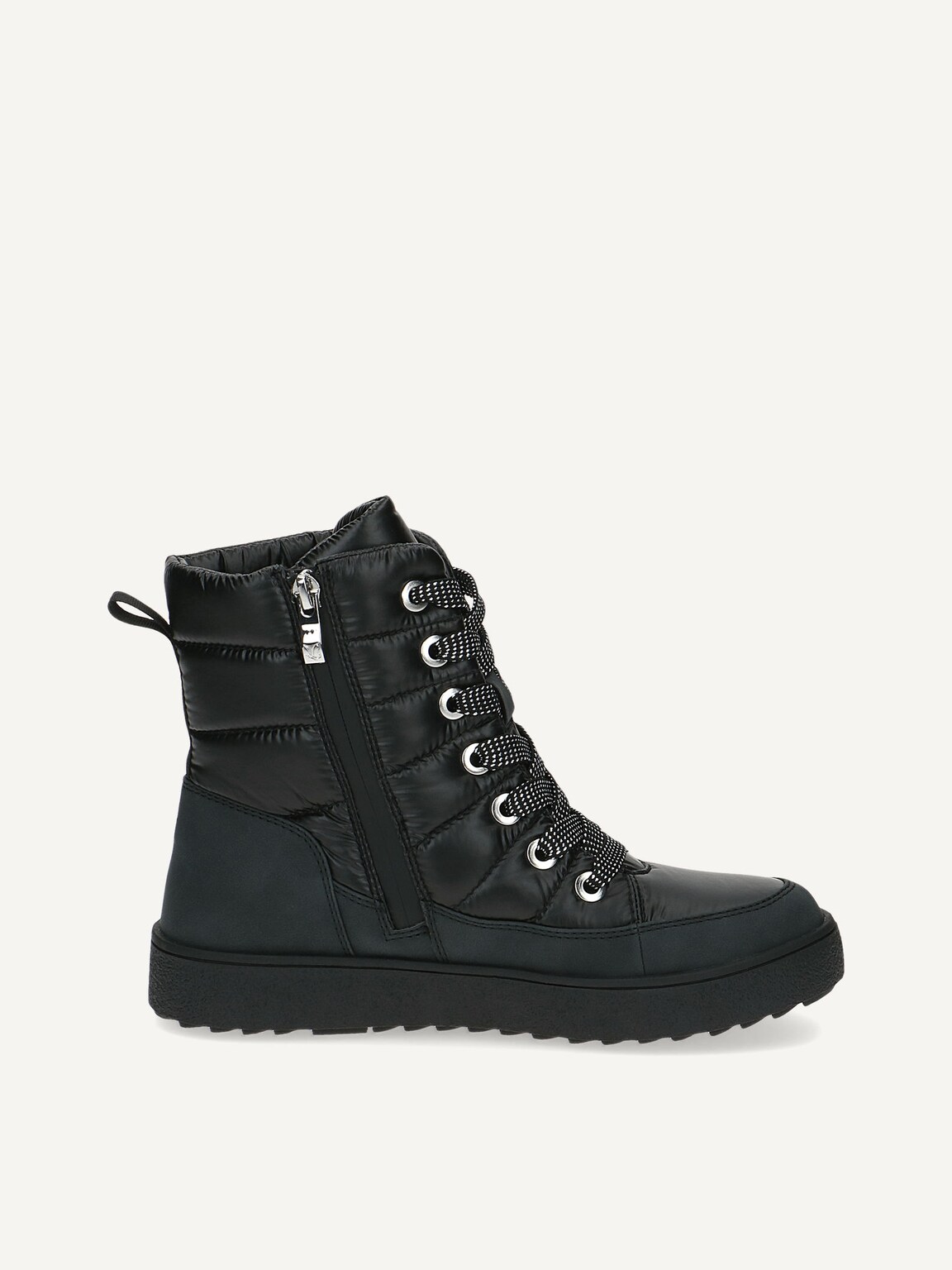 Caprice, Bootie - black warm lining BLACK COMB, image 3 of 5