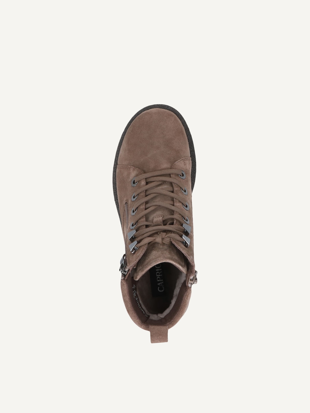 Caprice, Bottine en cuir - marron TAUPE SUEDE, image 4 sur 5