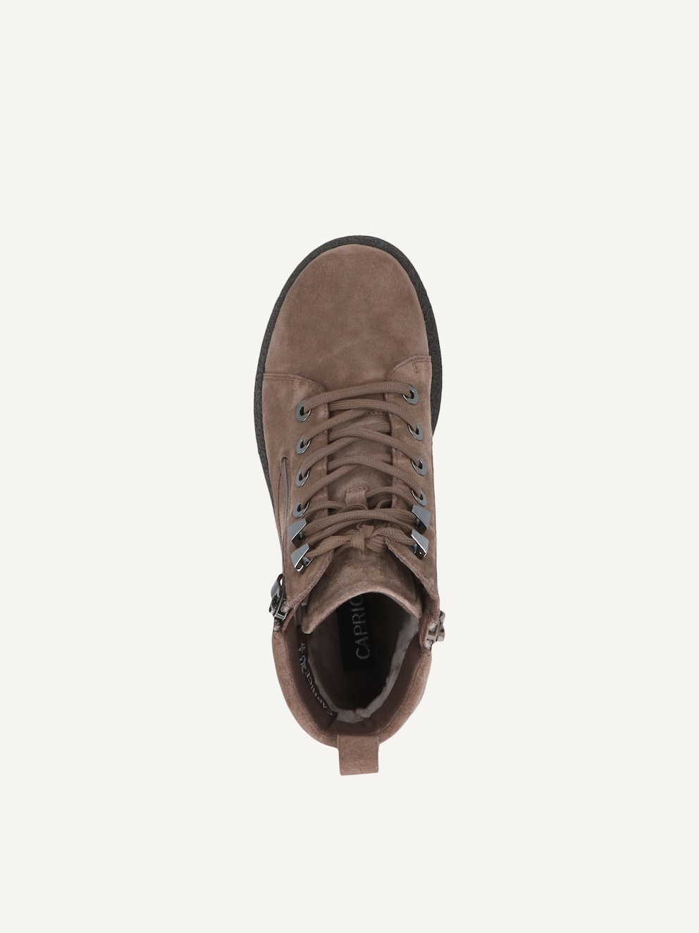 Caprice, Bottine en cuir - marron TAUPE SUEDE, image 4 sur 5