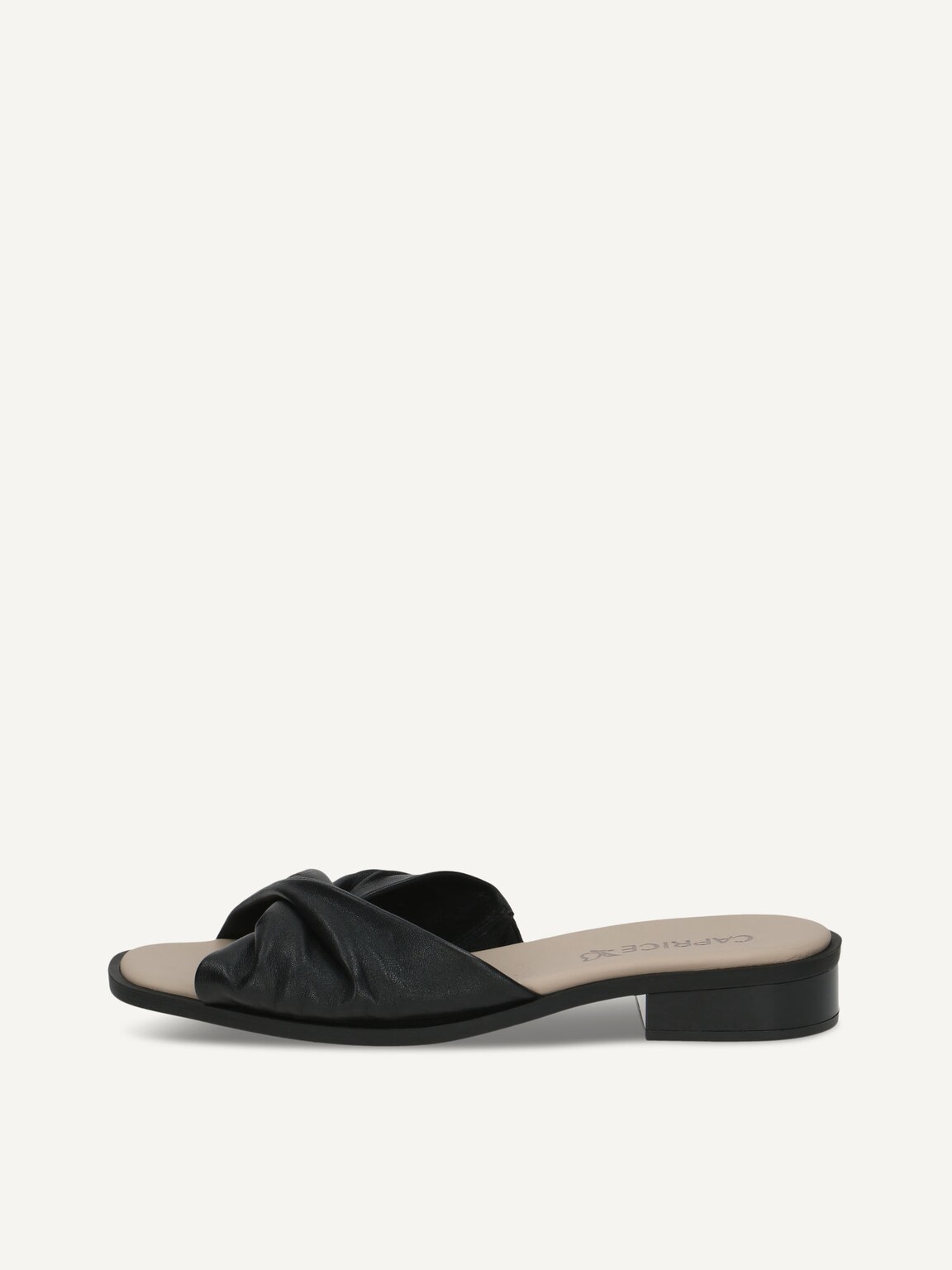 Caprice, Leather Mule - black BLACK NAPPA, image 2 of 5