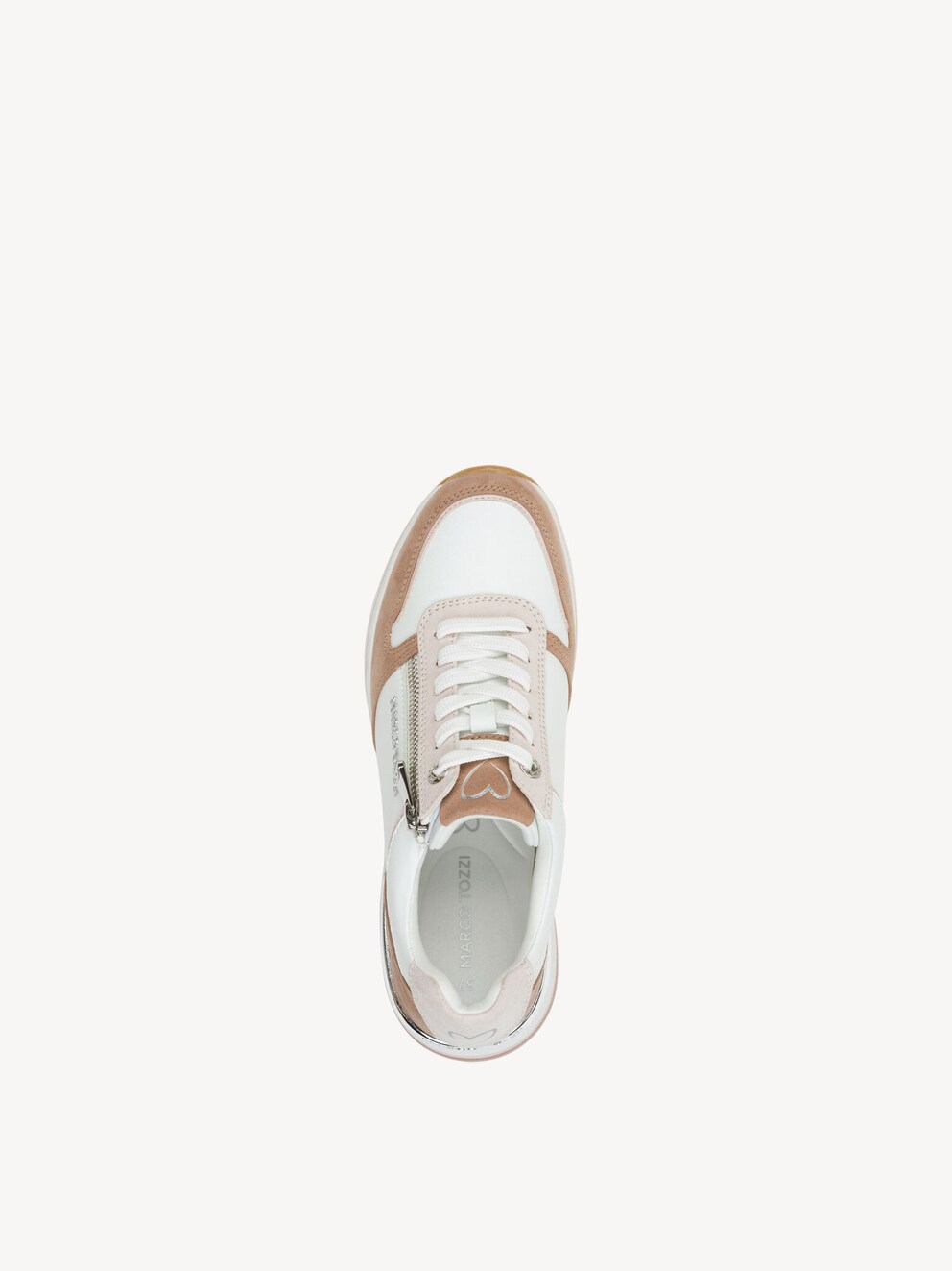 Marco Tozzi, Sneaker - weiß WHITE/NUDE, Bild 5 von 6