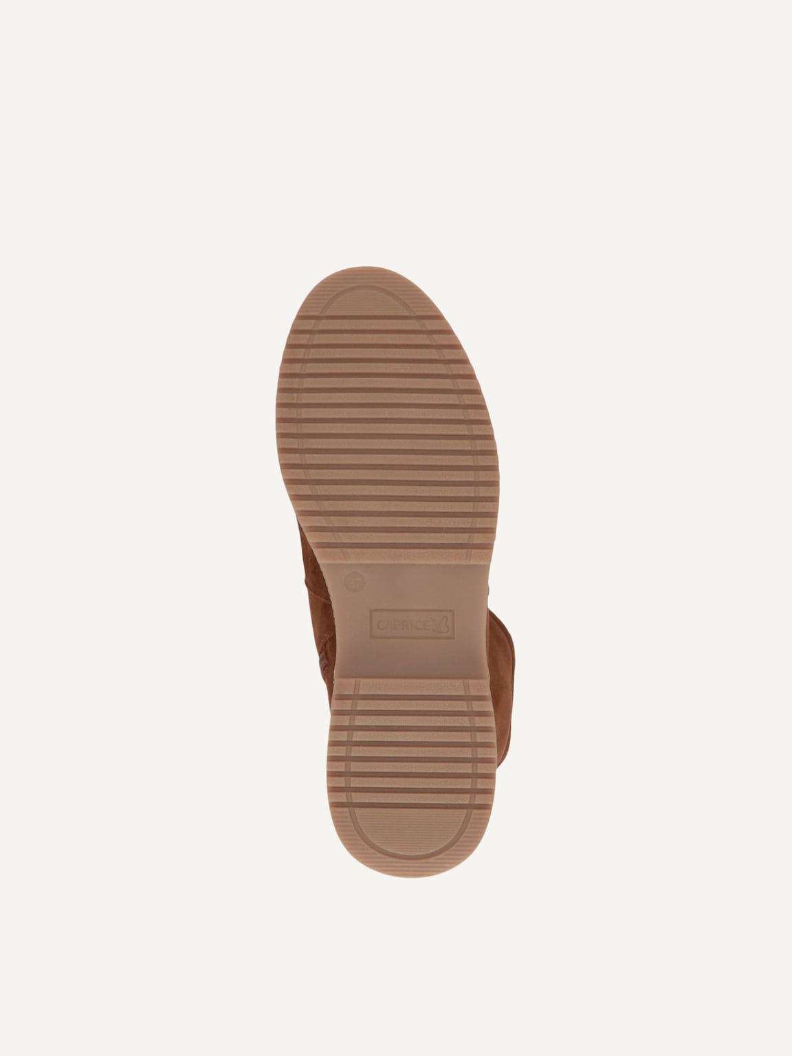 Caprice, Leather Bootie - brown warm lining COGNAC SUEDE, image 4 of 5