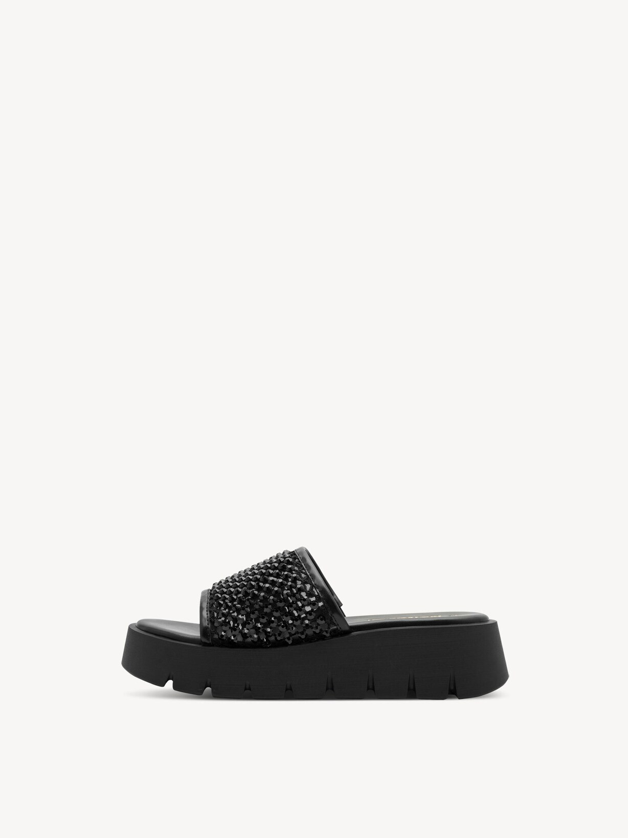 Marco Tozzi, Pantolette - sort BLACK, billede 2 af 6
