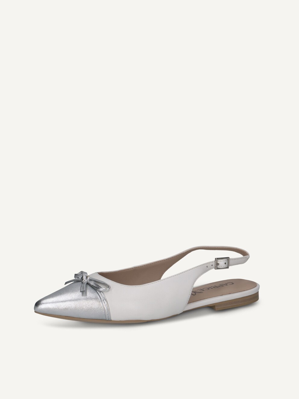 Caprice, Ballerina - white WHITE/SILVER, image 1 of 6