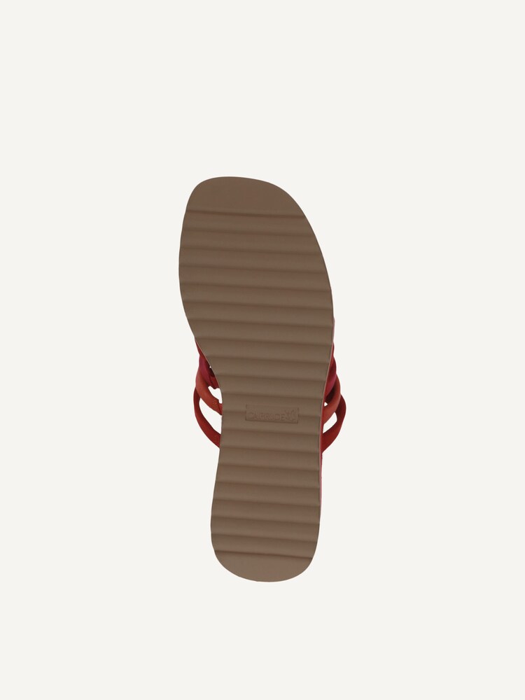 Caprice, Mule en cuir - rouge RED COMB, image 5 sur 5
