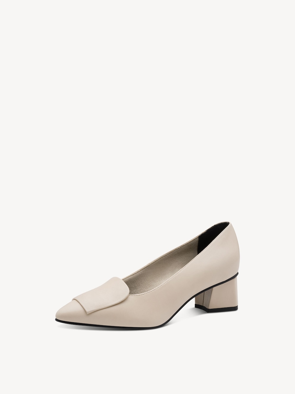 Marco Tozzi, Decolleté - beige CREAM NAPPA, immagine 2 di 6