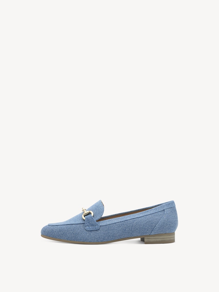 Marco Tozzi, Mocassini - blu LT.BLUE JEANS