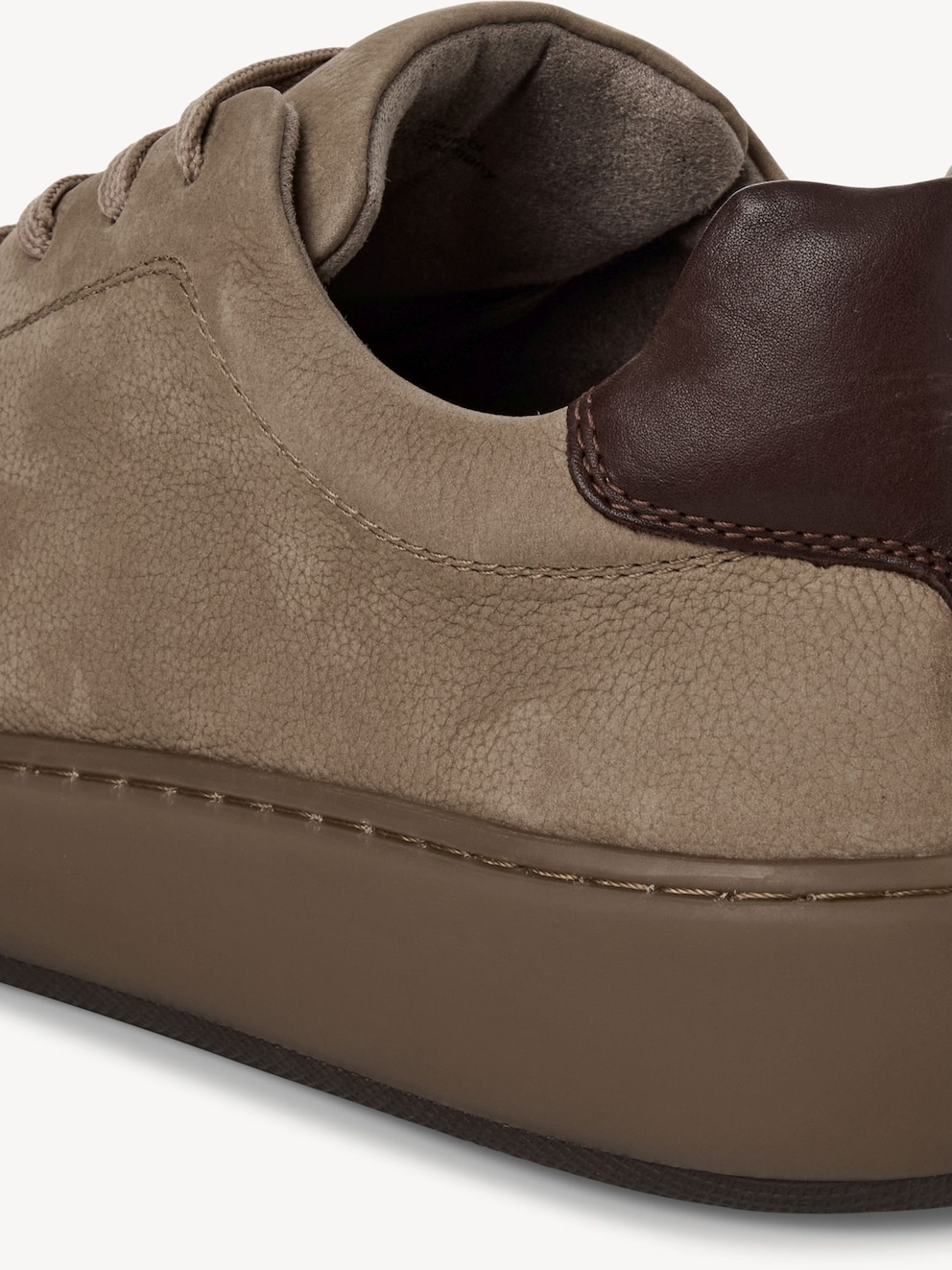Marco Tozzi, Ledersneaker - beige TAUPE NUBUCK, Bild 4 von 6