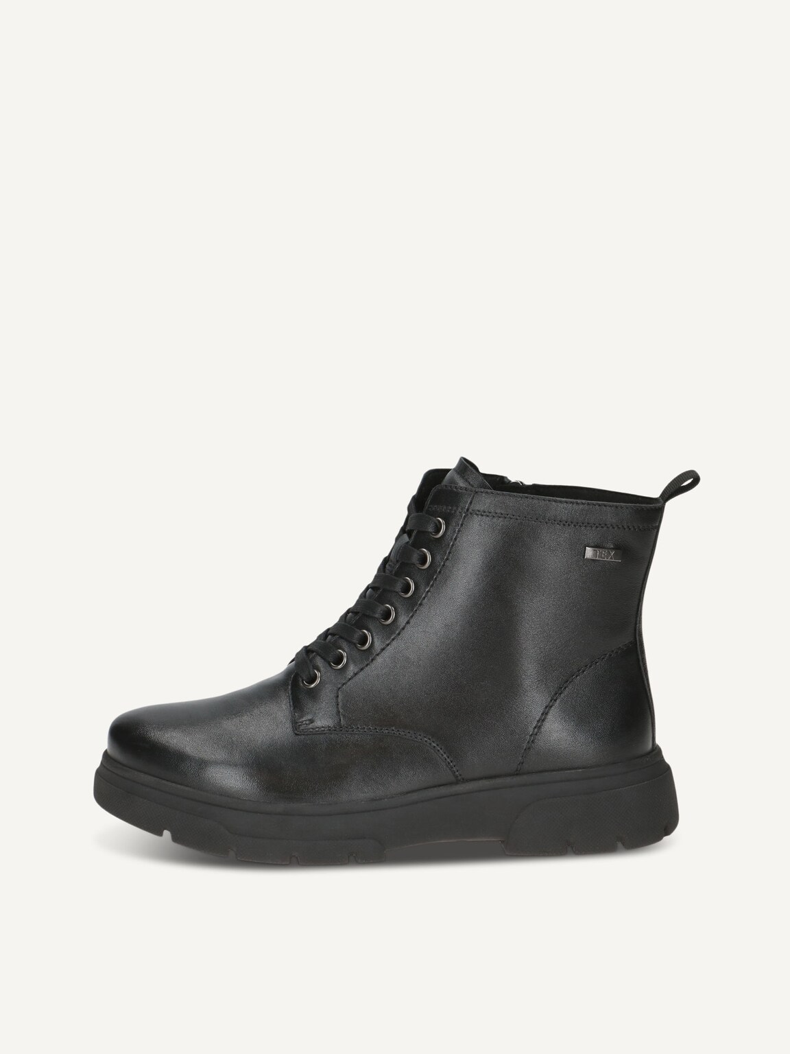 Caprice, Leather Bootie - black warm lining BLACK NAPPA, image 2 of 5