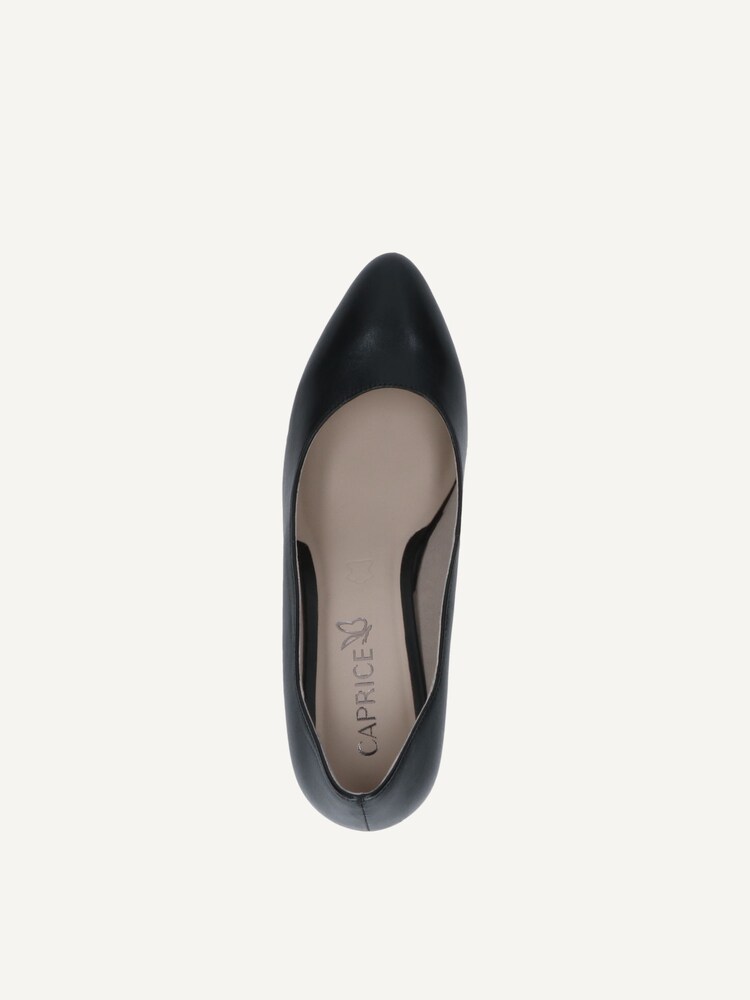 Caprice, Escarpin en cuir - noir BLACK NAPPA, image 4 sur 5