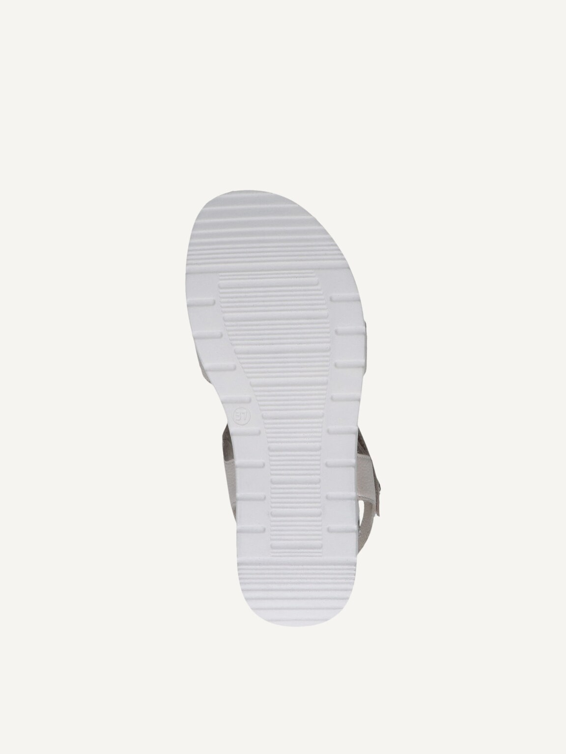 Caprice, Leather Heeled sandal - white PEARL NAPPA, image 4 of 5