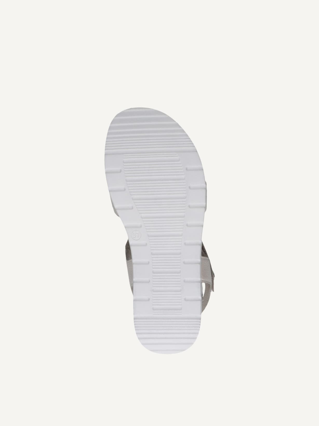 Caprice, Sandale à talon en cuir - blanc PEARL NAPPA, image 5 sur 5