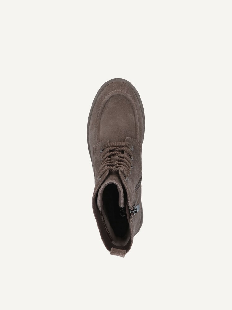 Caprice, Leather Bootie - beige DK TAUPE SUEDE, image 6 of 6