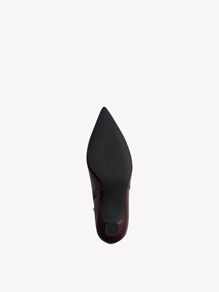 Marco Tozzi, Bootie - red BORDEAUX, image 4 of 6