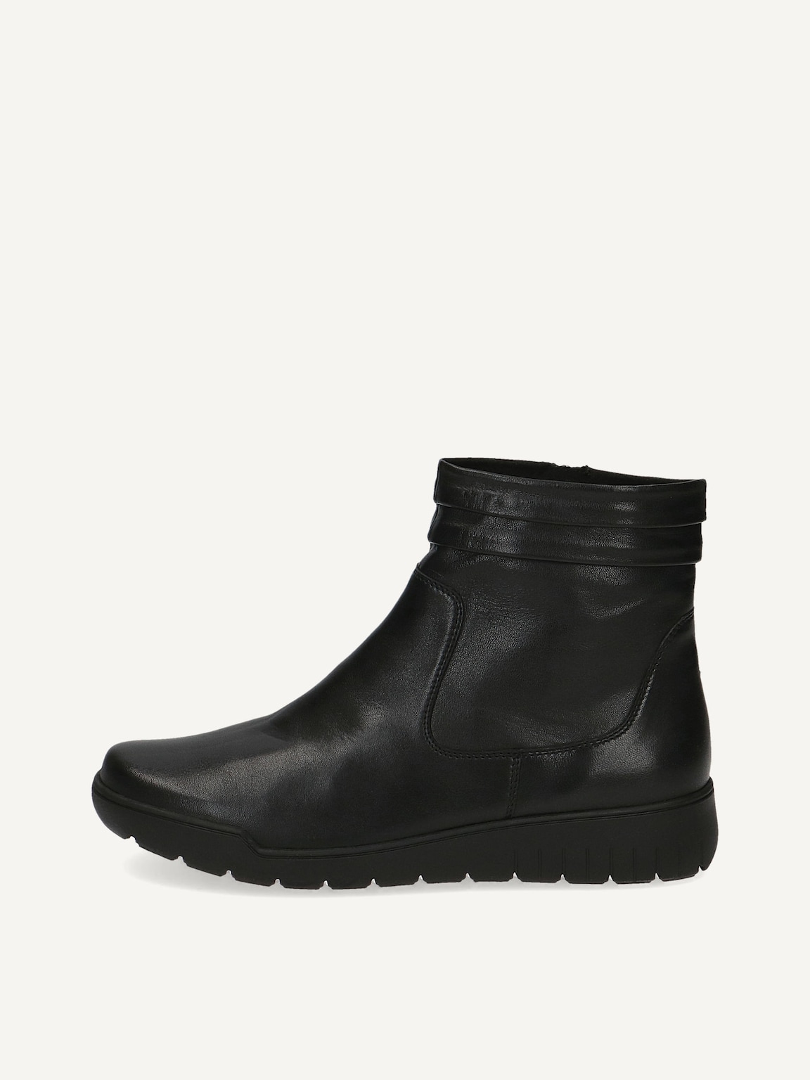 Caprice, Leather Bootie - black BLACK SOFTNAP., image 2 of 5