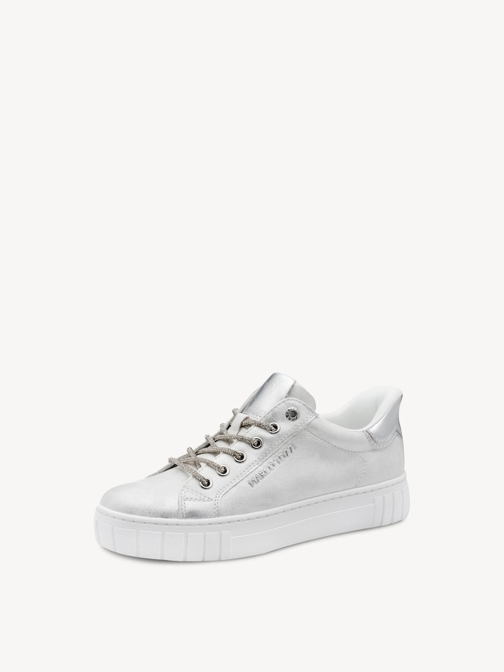 Marco Tozzi, Sneaker - metallic SILVER COMB