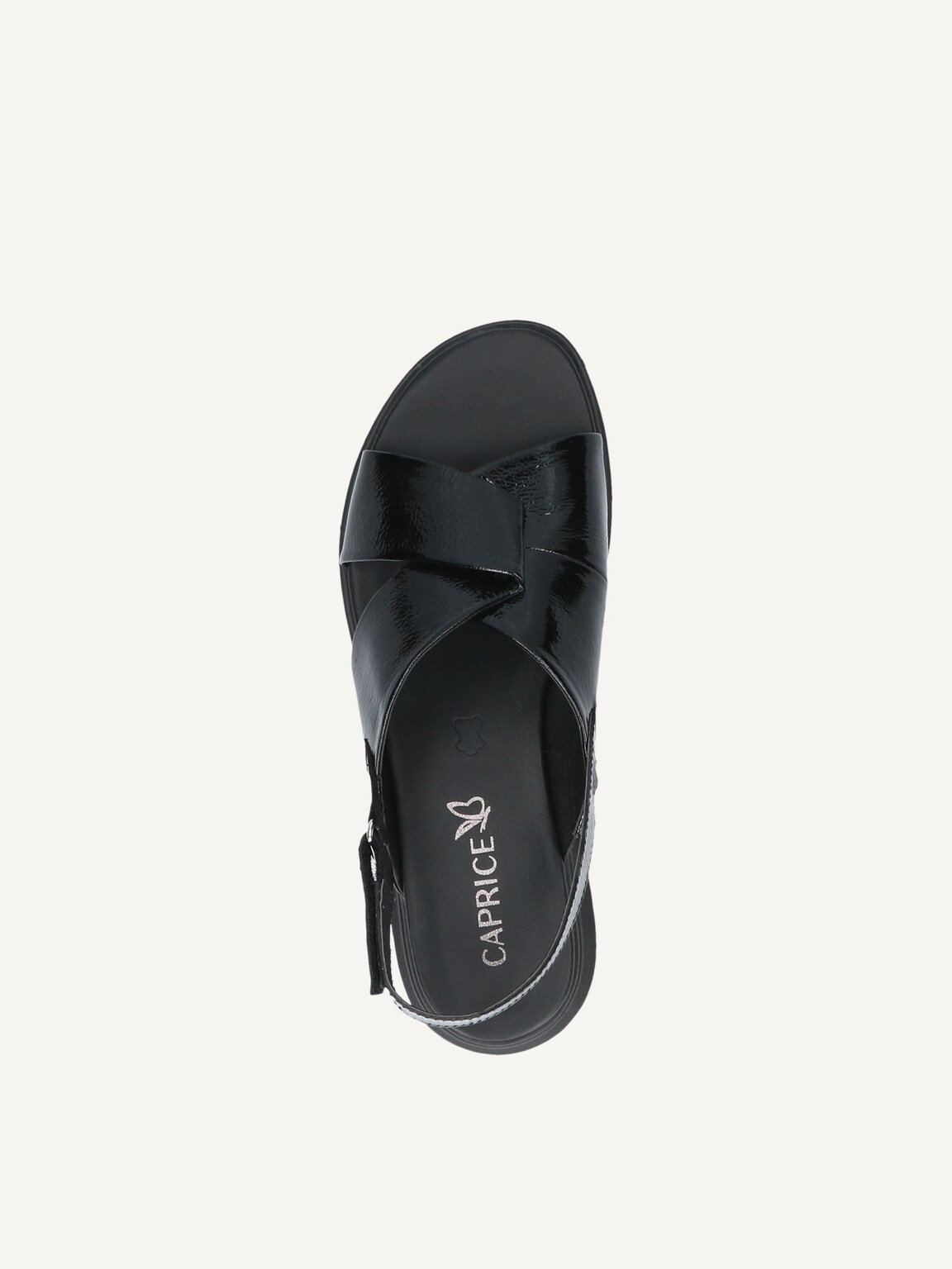 Caprice, Leather Sandal - black BLACK NAPLAK, image 5 of 5