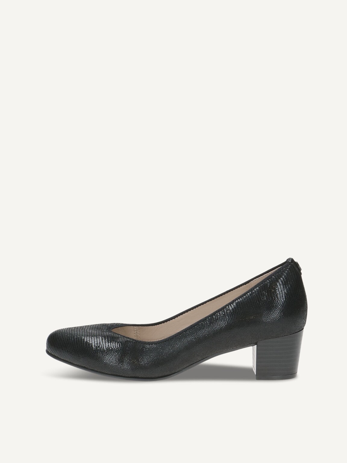 Caprice, Leather Pumps - black BLACK REPTILE, image 2 of 5