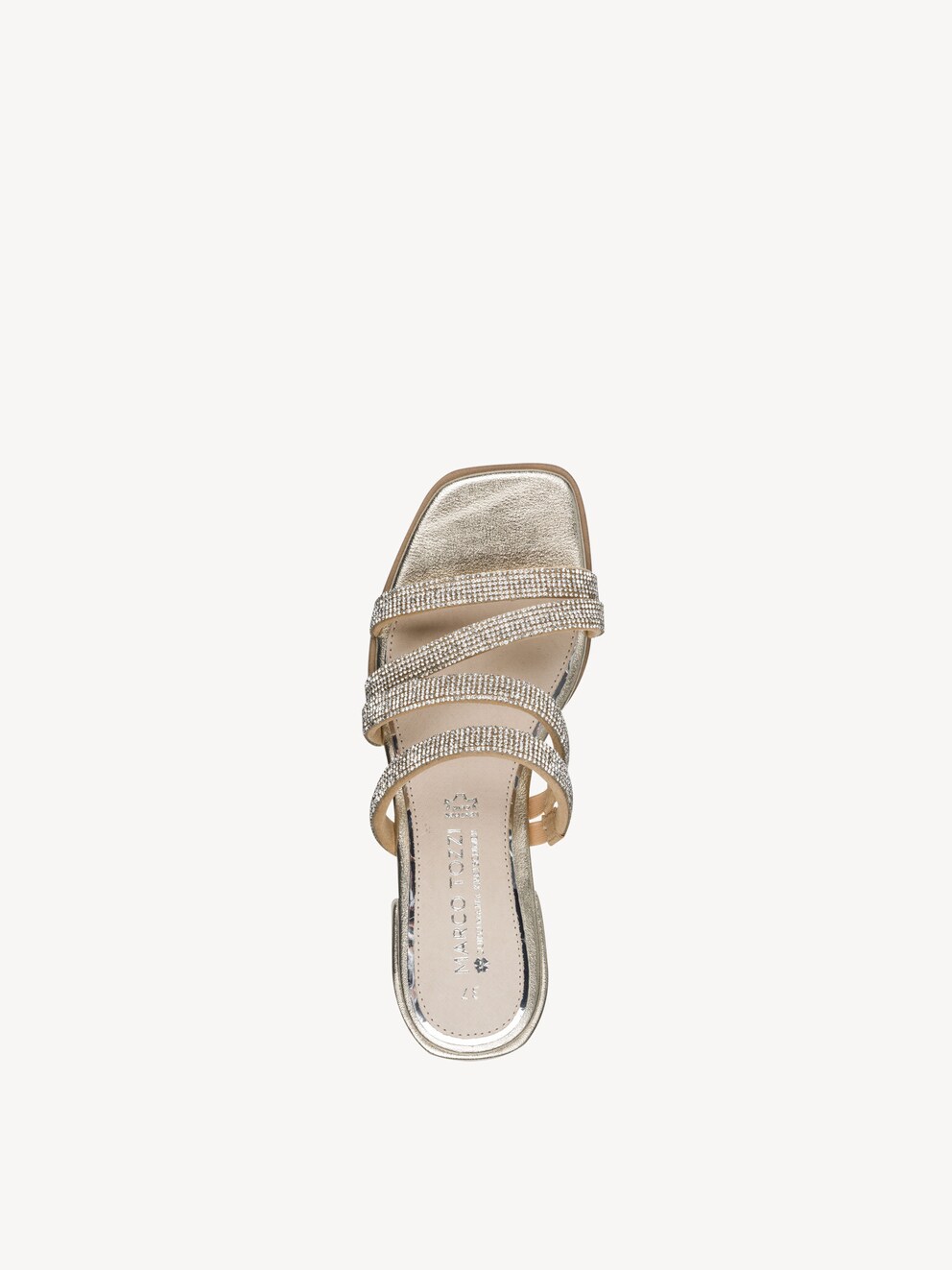 Marco Tozzi, Pantolette GOLD, billede 5 af 6