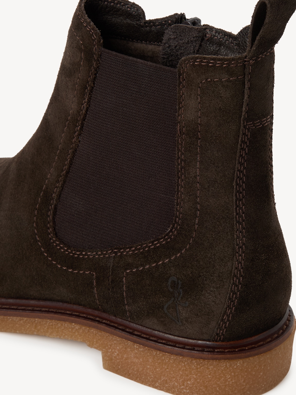 Marco Tozzi, Leder Chelsea Boot - braun DK.BROWN, Bild 5 von 6