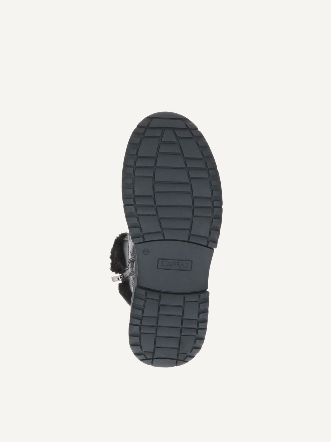 Caprice, Bootie - black warm lining BLACK COMB, image 4 of 5