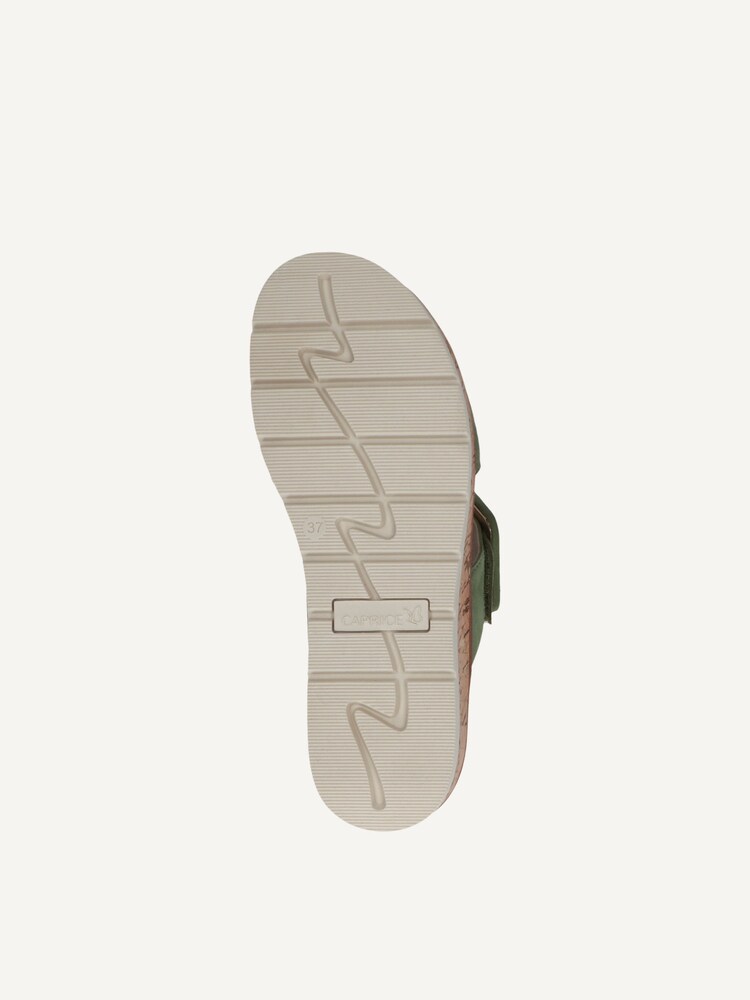 Caprice, Leather Mule - green GREEN SUEDE, image 5 of 6
