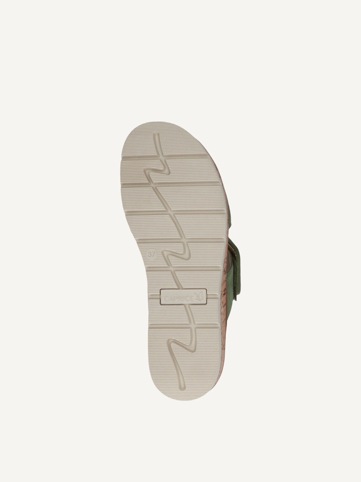 Caprice, Leather Mule - green GREEN SUEDE, image 5 of 6
