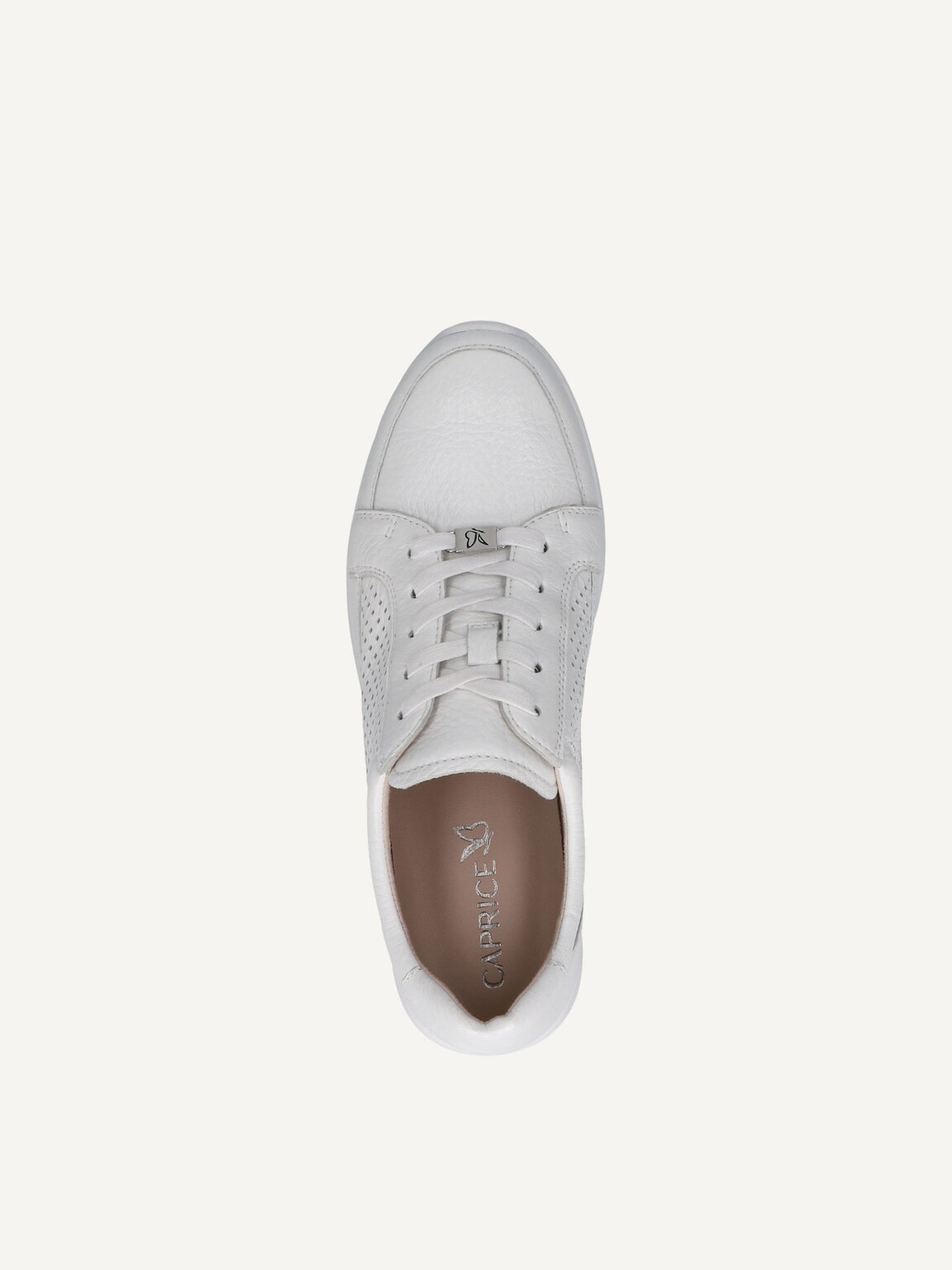 Caprice, Leather Sneaker - offwhite WHITE DEER, image 5 of 5