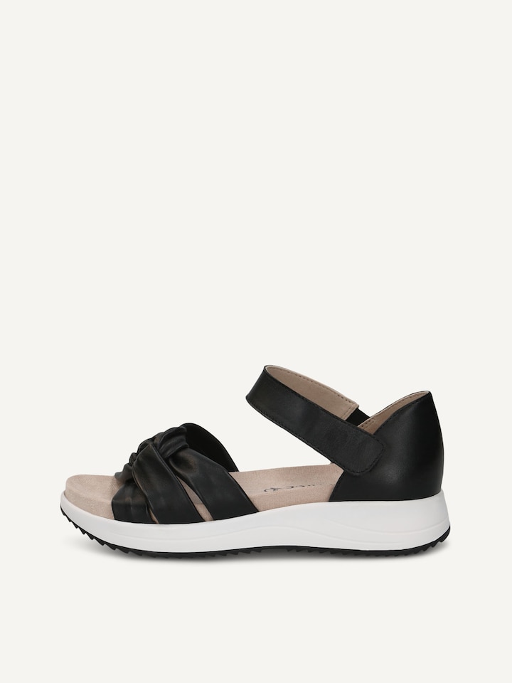 Caprice, Sandale en cuir - noir BLACK NAPPA