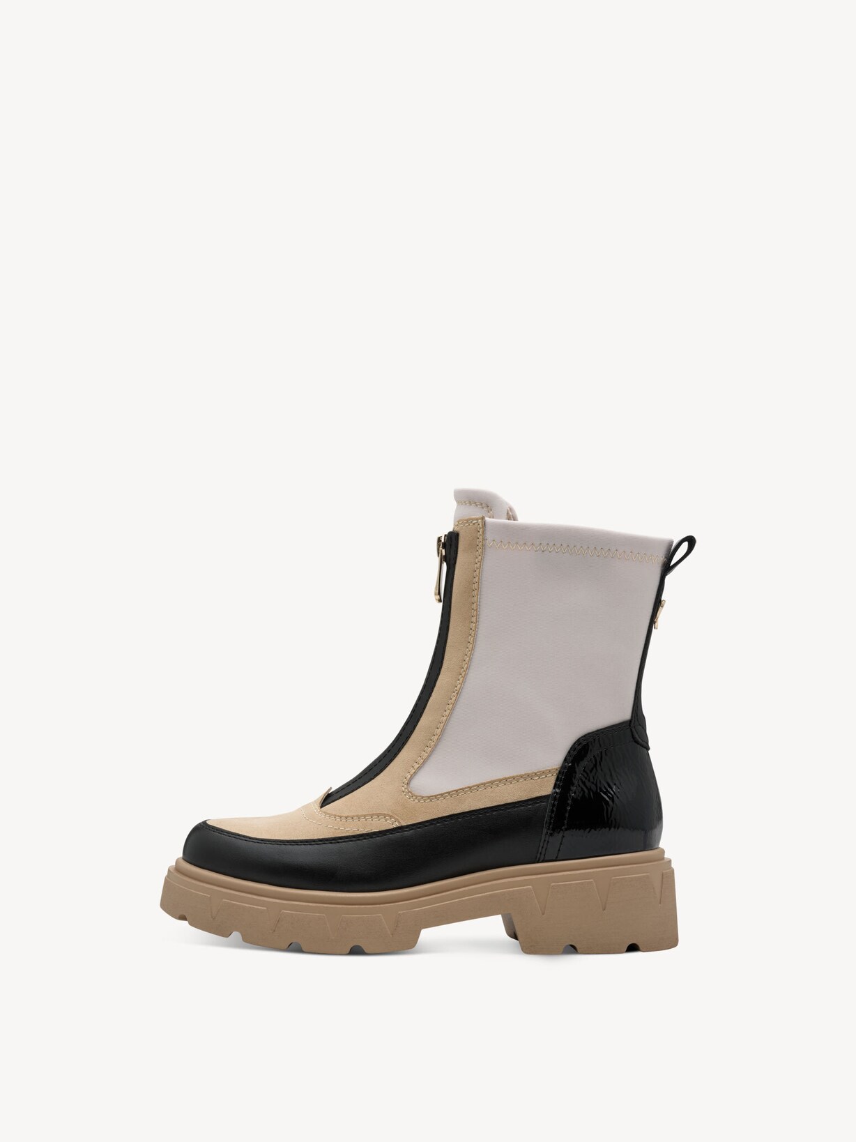 Marco Tozzi, Stiefelette - beige CREAM/BLACK, Bild 2 von 6