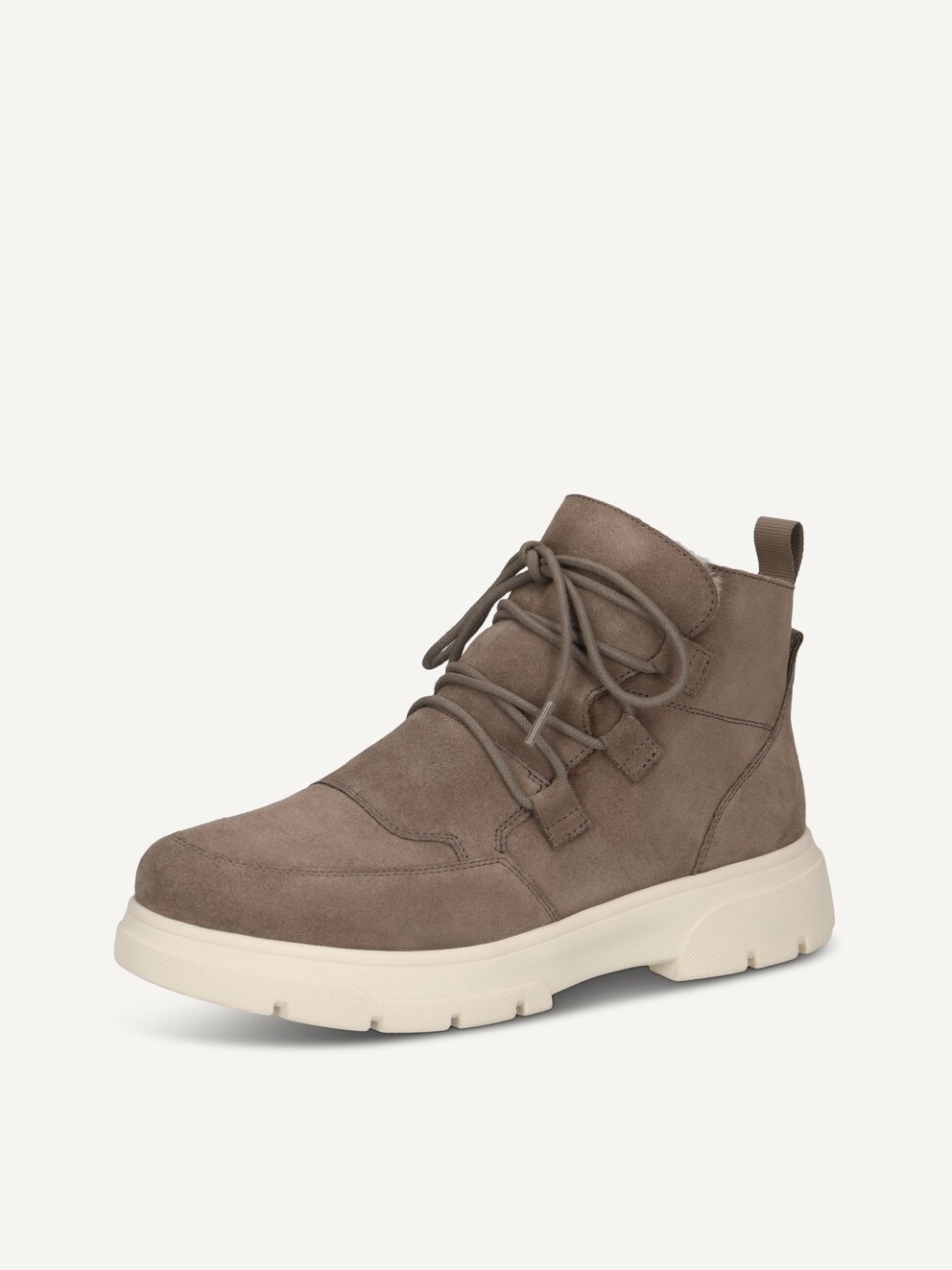 Caprice, Bootie - beige warm lining DK TAUPE SUEDE, image 1 of 6