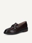 Not selected, Caprice, Leather Slipper - brown DK BROWN NAPPA
