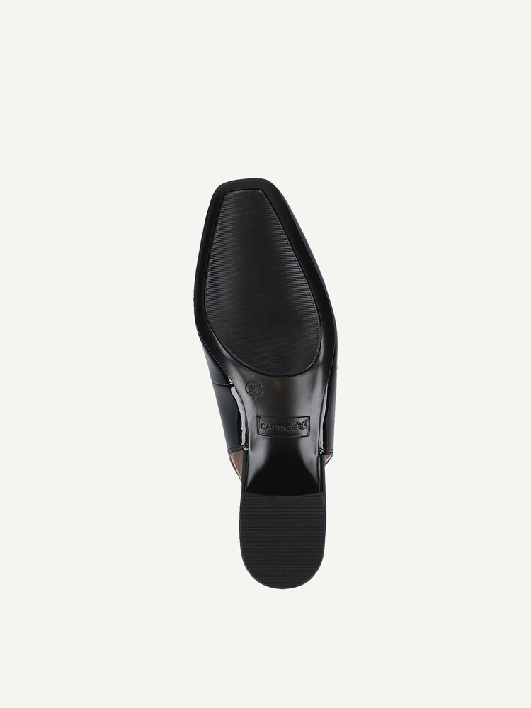 Caprice, Leather sling pumps - black BLACK PATENT, image 4 of 5