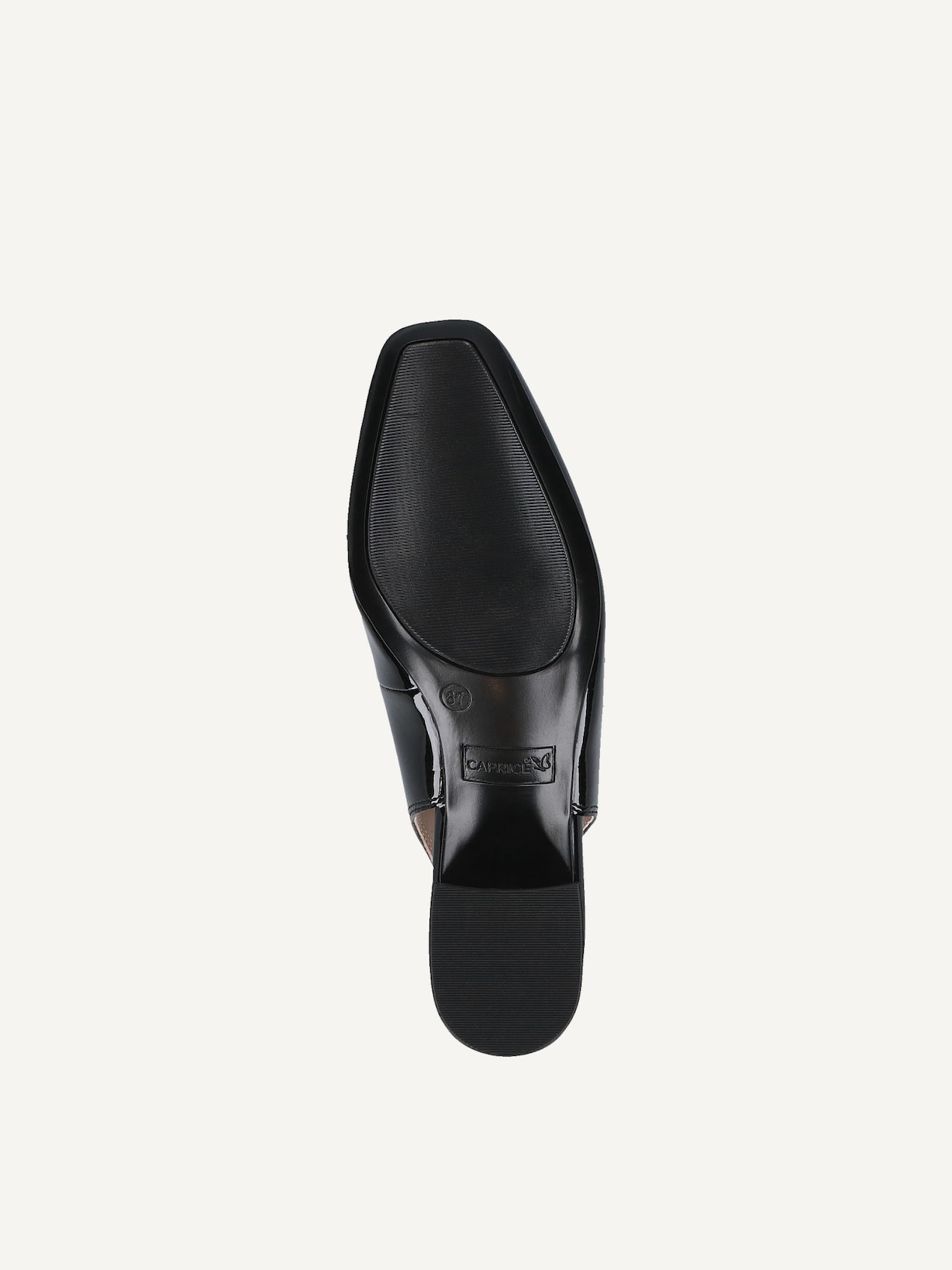 Caprice, Escarpin en cuir - noir BLACK PATENT, image 5 sur 5