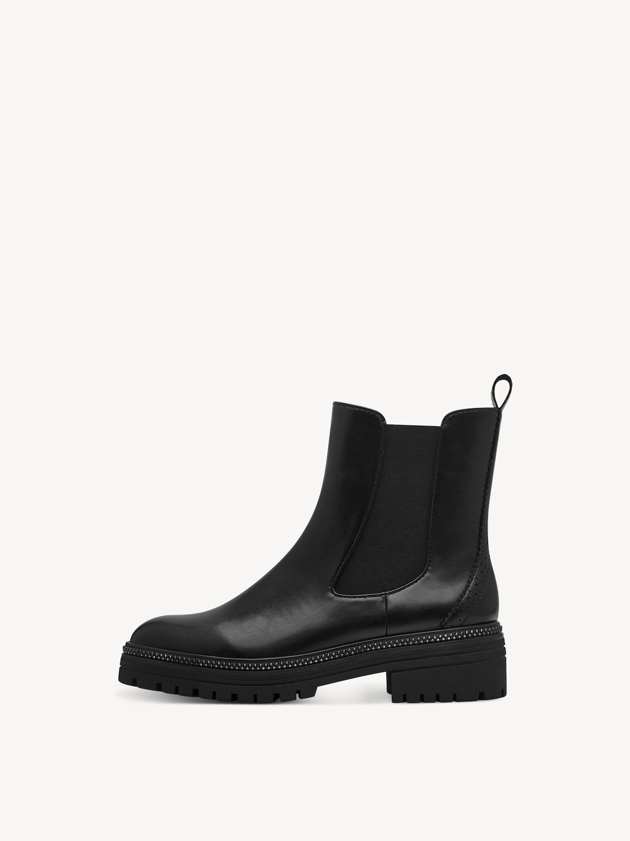 Marco Tozzi, Chelseaboot - zwart BLACK, afbeelding 2 van 6