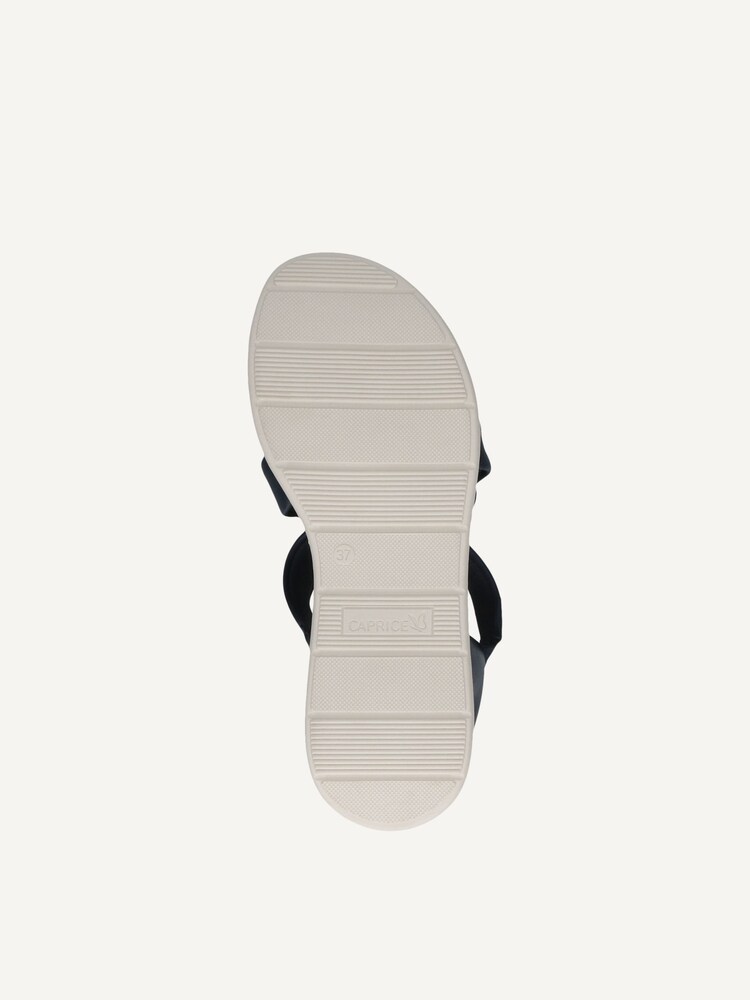 Caprice, Sandale en cuir - bleu OCEAN SOFTNAP., image 5 sur 5
