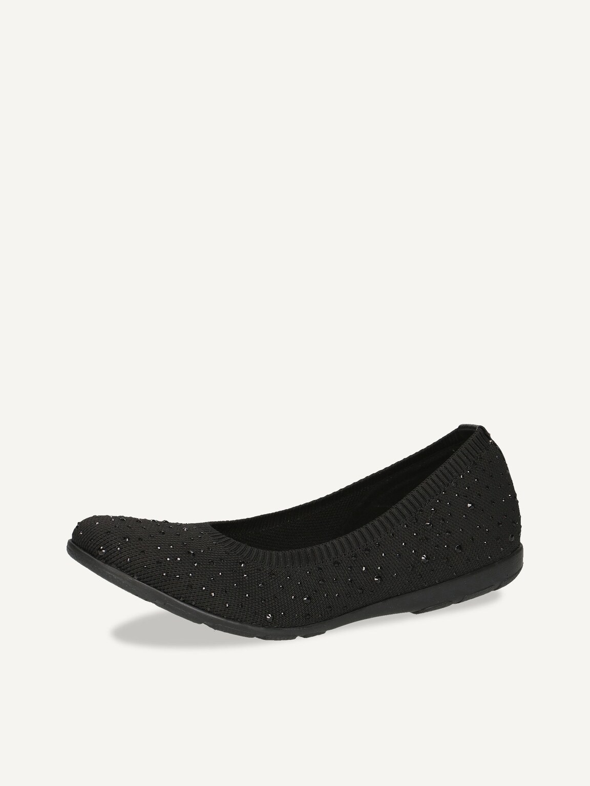 Caprice, Ballerina - black BLACK KNIT, image 1 of 5