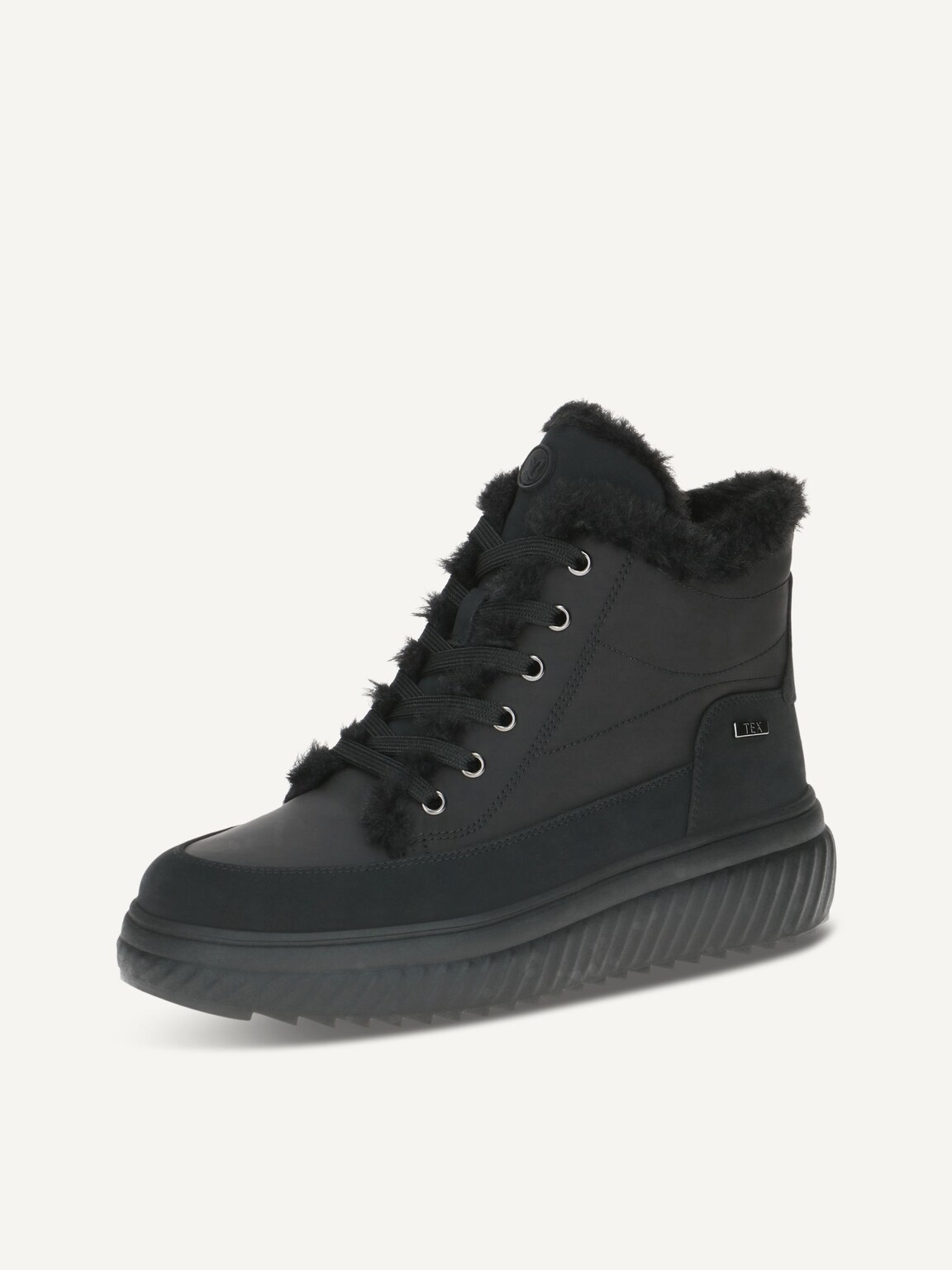 Caprice, Bootie - black warm lining BLACK COMB, image 1 of 5