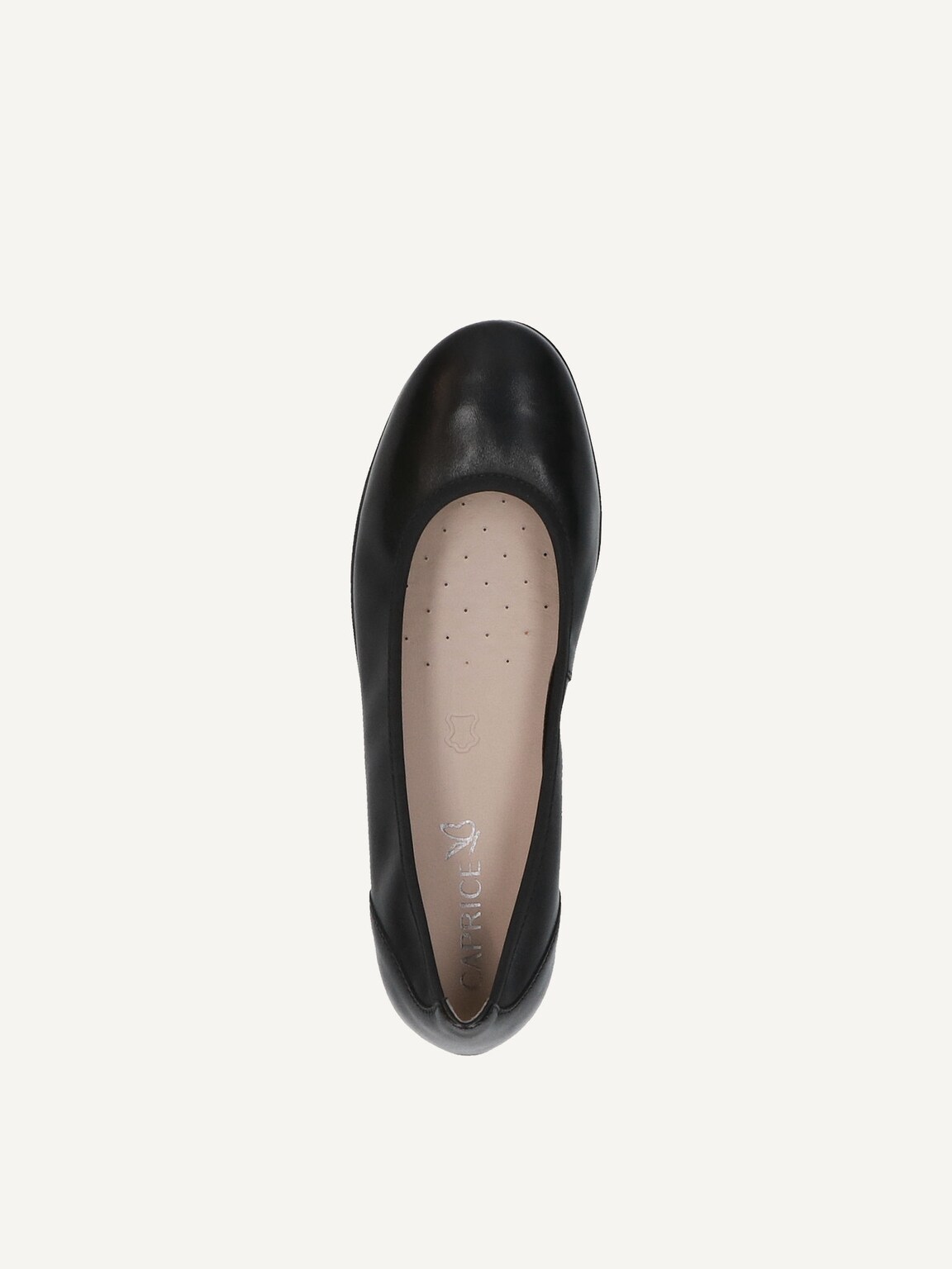 Caprice, Leather Ballerina - black BLACK NAPPA, image 6 of 6