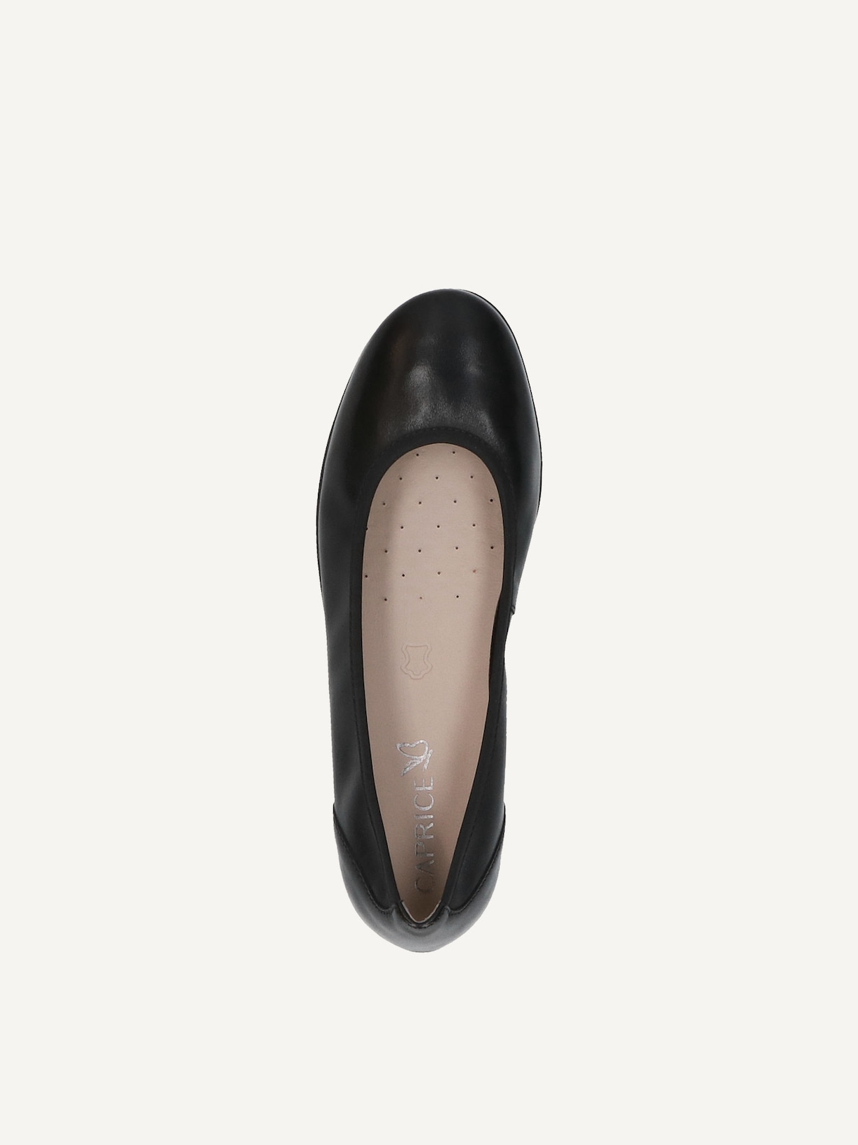 Caprice, Ballerine en cuir - noir BLACK NAPPA, image 5 sur 6