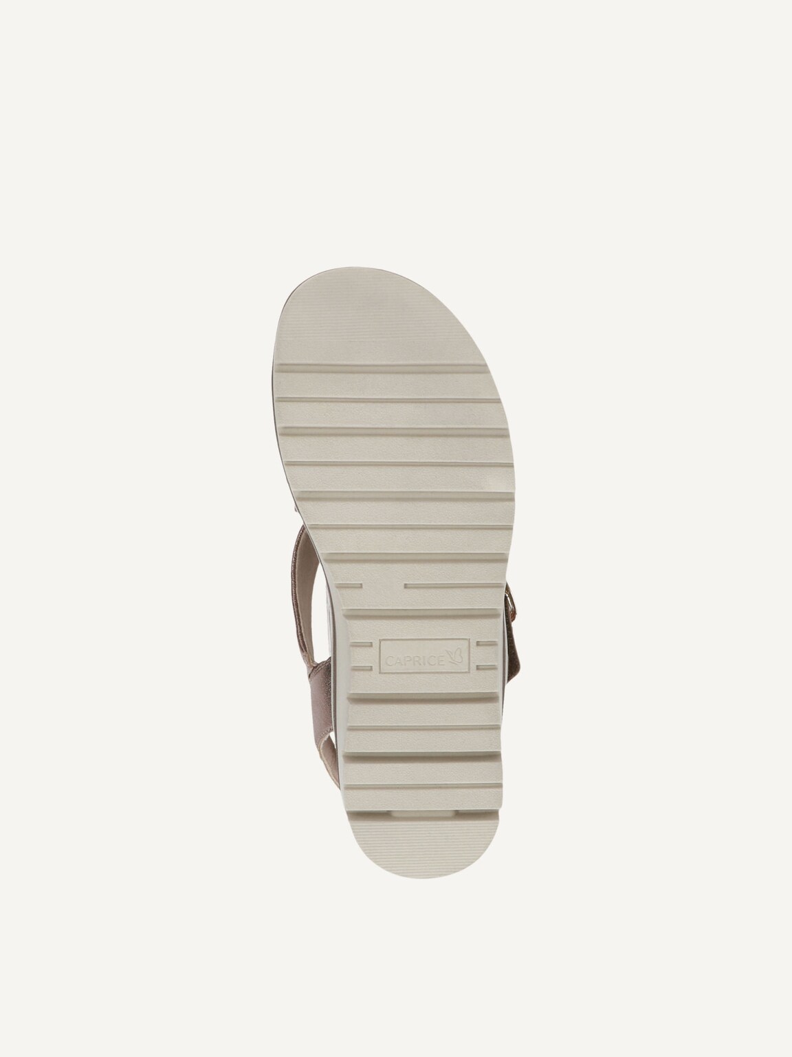 Caprice, Leather Sandal - brown TAUPE METALLIC, image 4 of 5
