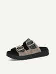Not selected, Caprice, Leather Mule - beige BEIGE ZEBRA