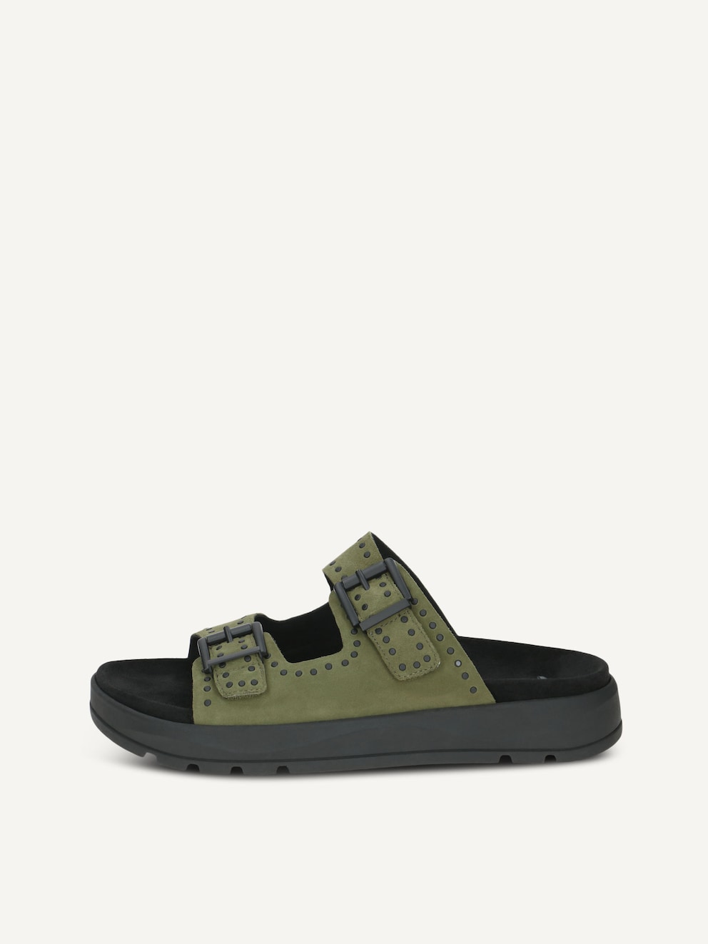 Caprice, Mule en cuir - khaki KHAKI SUEDE, image 1 sur 6
