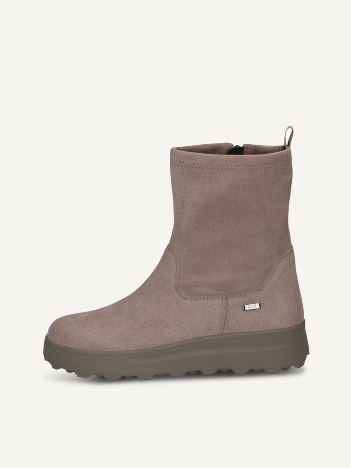 Caprice, Bootie - brown TAUPE STRETCH
