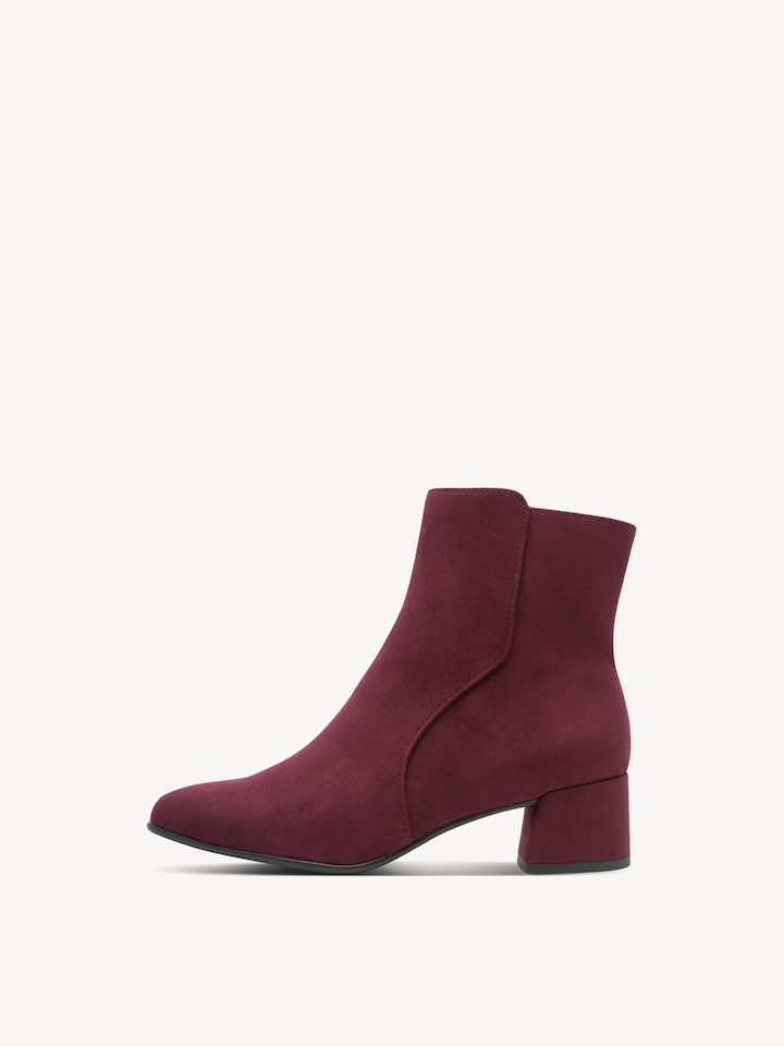 Marco Tozzi, Bottine - rouge MULBERRY