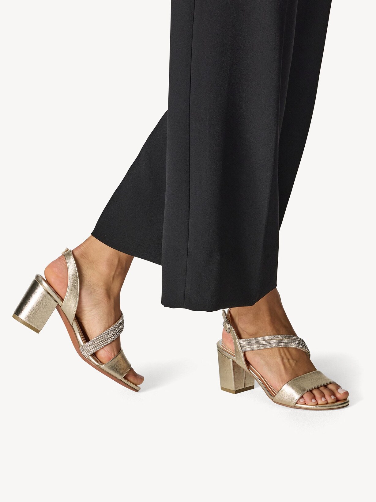 Marco Tozzi, Sandalette GOLD, billede 2 af 7
