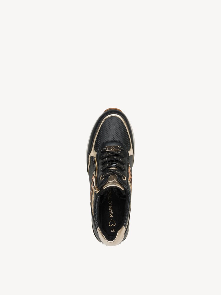 Marco Tozzi, Sneaker - nero BLACK/LEO, immagine 3 di 6