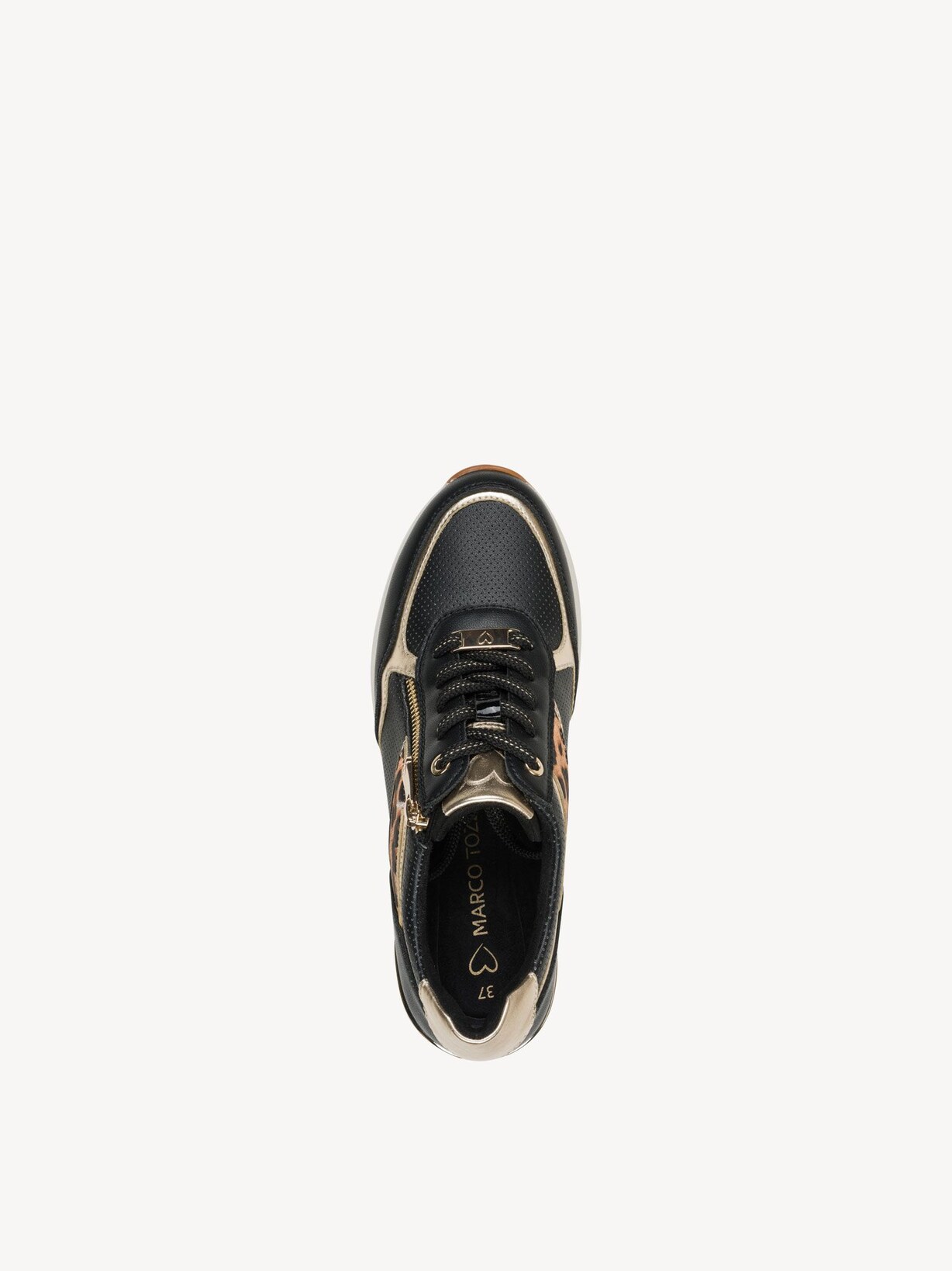 Marco Tozzi, Sneaker - nero BLACK/LEO, immagine 5 di 6