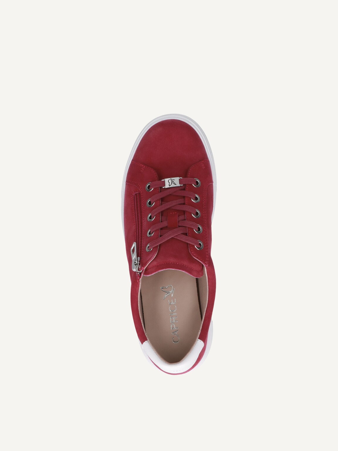 Caprice, Leather Sneaker - pink PINK SUEDE, image 6 of 6